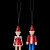 Clearance Julepynt Jule Ole & Jule Lise rød/blå/hvid Julepynt|Julepynt