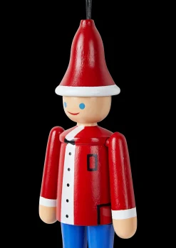 Clearance Julepynt Jule Ole & Jule Lise rød/blå/hvid Julepynt|Julepynt