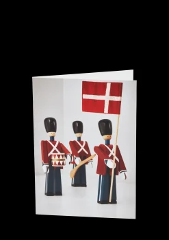 Discount Kort A6 Garder, 3 forskellige 1 stk. i rød Plakater Og Postkort