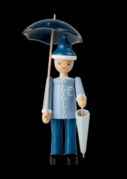 Best Ole Lukøje H21 i blå fra serien Figurines Træfigurer & Skulpturer