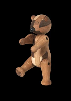 Sale Reworked jubilæum Bjørn lille i træ | Køb her Træfigurer & Skulpturer