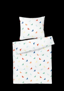 Best Sengetøj Sangfugl baby 70x100cm DK i multi Børn Baby- & Juniorsengetøj|Baby- & Juniorsengetøj