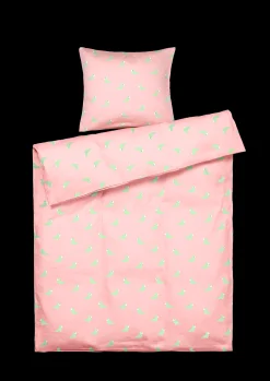 Best Sengetøj Sangfugl junior 100x140 rosa | Køb her Børn Baby- & Juniorsengetøj|Baby- & Juniorsengetøj