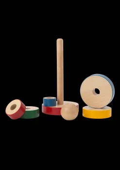 Outlet Stabel Tårn Ø11 cm i multi fra serien Babies Børn Legetøj