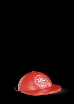 Clearance x DBU Abe Kasket lille rød | Køb hos os Træfigurer & Skulpturer