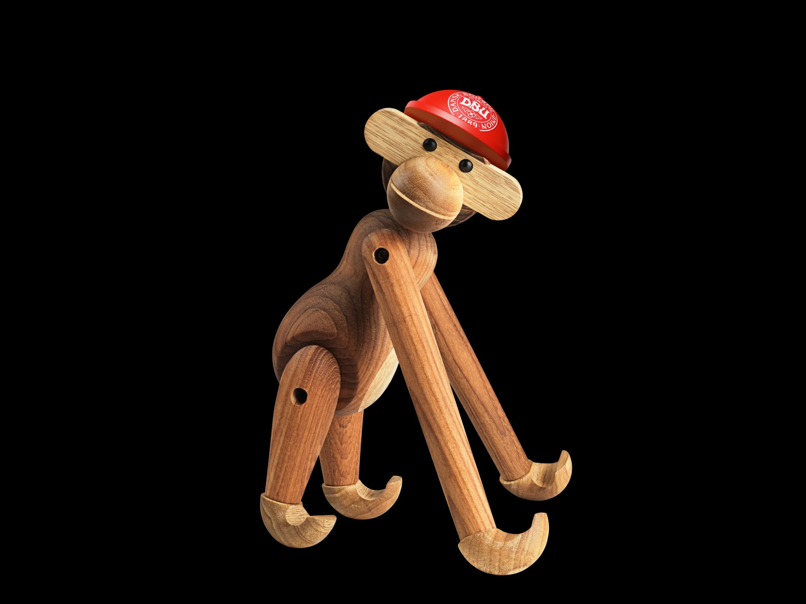 Clearance x DBU Abe Kasket lille rød | Køb hos os Træfigurer & Skulpturer