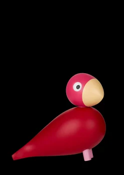 Online Year Bird Flora 2024 H12.5 cm pink | Køb nu Træfigurer & Skulpturer