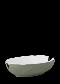 New Brødkurv 29.5x20 cm i grøn fra serien Hammershøi Serveringsskåle|Brødkurve Og Bakker