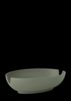 New Brødkurv 29.5x20 cm i grøn fra serien Hammershøi Serveringsskåle|Brødkurve Og Bakker