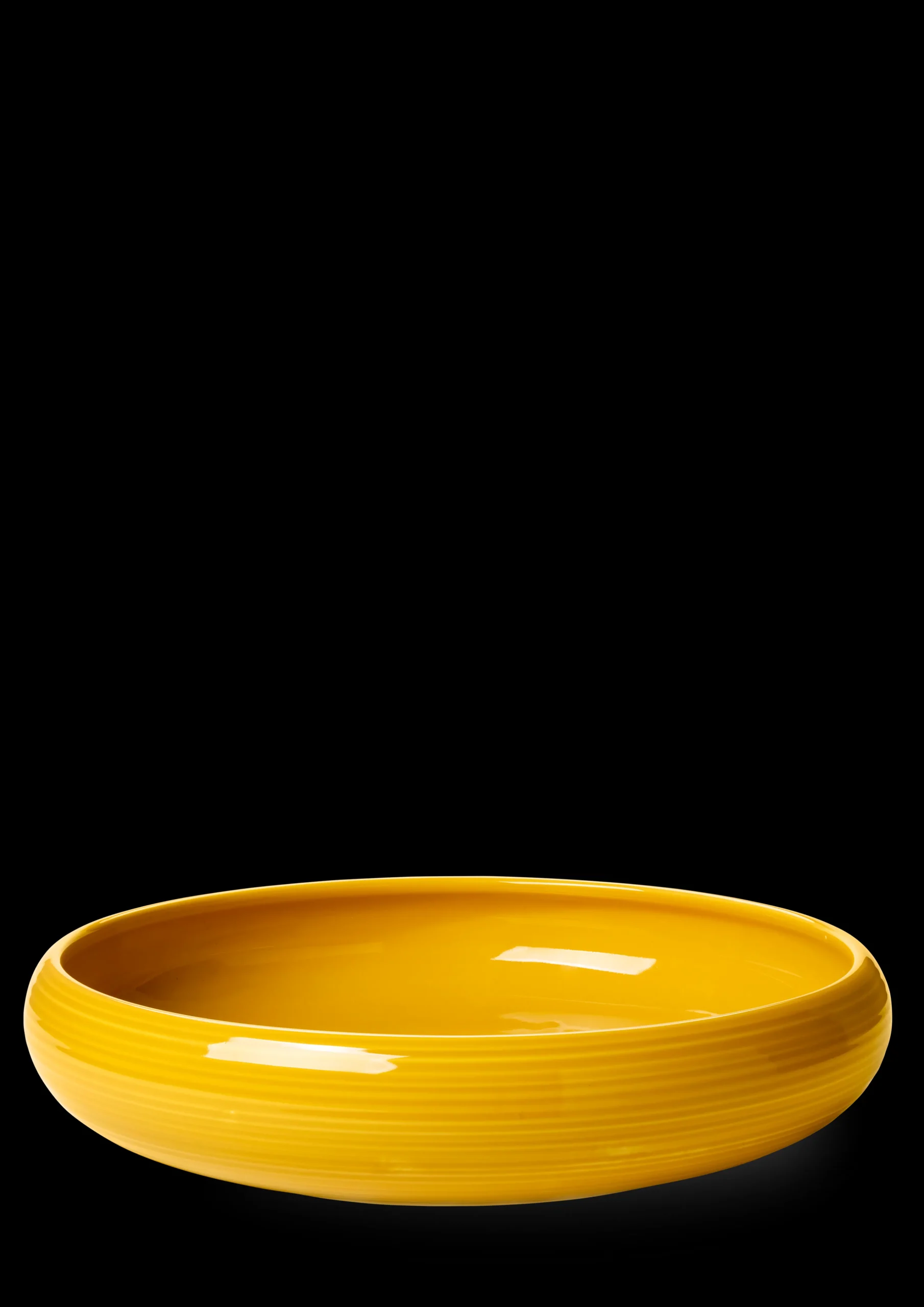 Sale Colore Bordfad Ø34 cm saffron yellow | Køb her Serveringsfade