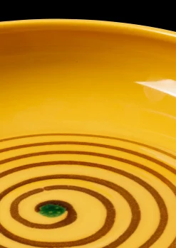 Sale Colore Bordfad Ø34 cm saffron yellow | Køb her Serveringsfade