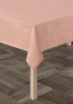 Clearance Damaskdug 150x270 cm i rosa | Køb hos Rosendahl.com Duge|Duge