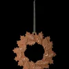 Discount Gingerbread Julekrans Ø18.5 cm brun | Køb nu Julepynt|Julepynt