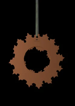 Discount Gingerbread Julekrans Ø18.5 cm brun | Køb nu Julepynt|Julepynt