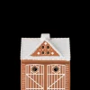 Best Gingerbread Lyshus Julestald H11.5 brun | Køb nu Lysestager & Stearinlys|Lyshuse