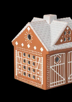 Best Gingerbread Lyshus Julestald H11.5 brun | Køb nu Lysestager & Stearinlys|Lyshuse