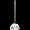 Discount Hammershøi Christmas Kugle 2023 Ø6 cm hvid m. deko Julepynt|Julepynt