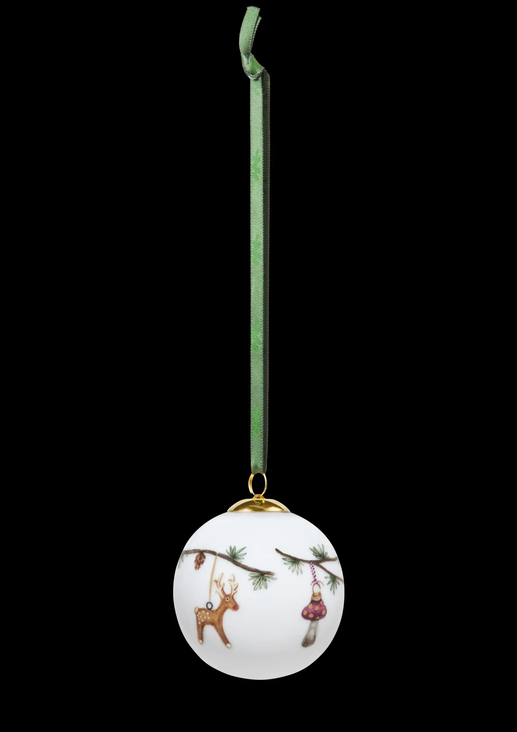 Discount Hammershøi Christmas Kugle 2023 Ø6 cm hvid m. deko Julepynt|Julepynt