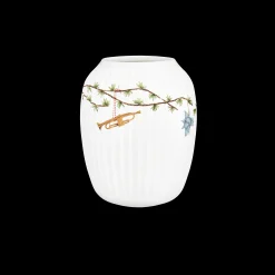Online Hammershøi Christmas Vase H21 hvid m. deko | Køb her Vaser & Urtepotteskjulere