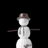 Outlet Hammershøi Christmas Snemand H11.5 hvid m. deko Julepynt|Julepynt