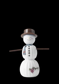 Outlet Hammershøi Christmas Snemand H11.5 hvid m. deko Julepynt|Julepynt