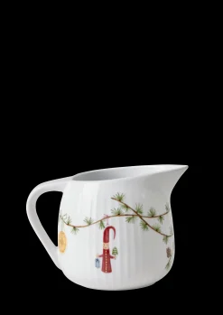 Sale Hammershøi Christmas Saucekande 66 cl hvid m. deko Sovsekander
