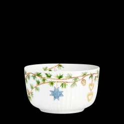 Best Hammershøi Christmas Skål Ø12 cm hvid m. deko Serveringsskåle|Julestel & Borddækning