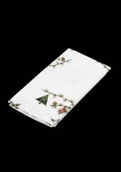 Discount Hammershøi Christmas Stofserviet 45x45cm hvid m. deko Servietter|Servietter