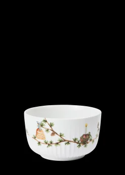 New Hammershøi Christmas Skål 2024 Ø12 cm hvid m. deko Serveringsskåle|Julestel & Borddækning