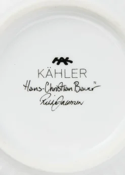 New Hammershøi Christmas Skål 2024 Ø12 cm hvid m. deko Serveringsskåle|Julestel & Borddækning