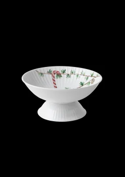 Outlet Hammershøi Christmas Opsats Ø16 cm hvid m. deko Kagefad & Etagere|Julestel & Borddækning