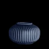 Hammershøi Fyrfadsstage rund Ø10 cm indigo | Køb her Lysestager & Stearinlys|Fyrfadsstager