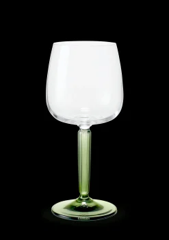 New Hammershøi Hvidvinsglas 35 cl grøn 2 stk. | Køb her Vinglas|Nytår