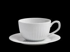New Hammershøi Kaffekop m. underkop 25 cl hvid | Køb her Kopper