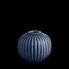 Clearance Hammershøi Lysestage rund Ø7.5 cm indigo | Køb her Lysestager & Stearinlys|Kronelysestager