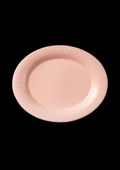 Best Hammershøi Ovalt bordfad 28.5x22.5 nude | Køb her Serveringsfade