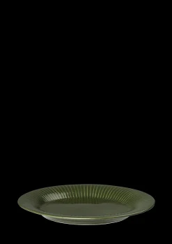 New Hammershøi Ovalt bordfad 28.5x22.5 mørk grøn Serveringsfade