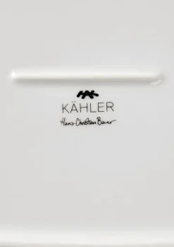 Discount Hammershøi Ovalt serveringsfad 40x22.5 hvid | Køb her Serveringsfade
