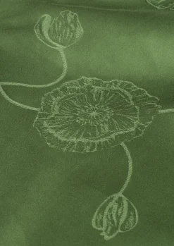 Online Hammershøi Poppy Damaskdug 150x370 cm grøn | Køb her Duge|Duge