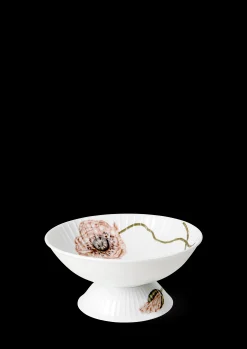 Hot Hammershøi Poppy Opsats Ø16 cm hvid m. deko | Køb her Kagefad & Etagere