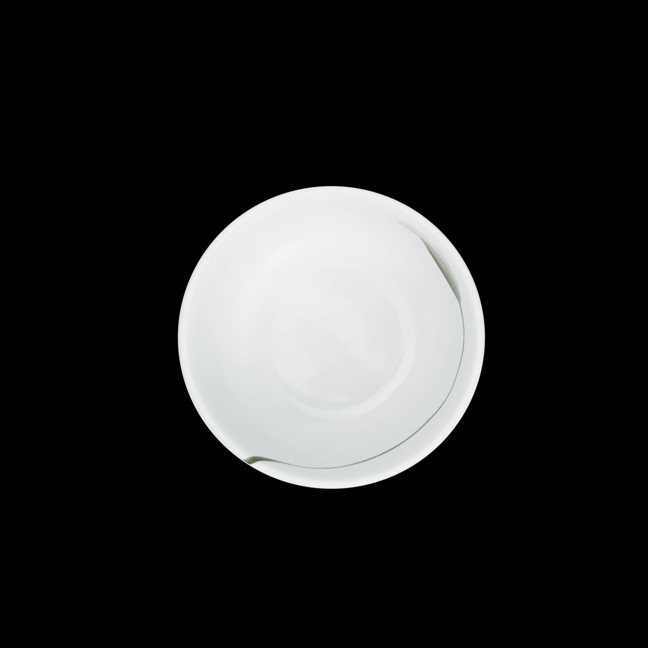 Outlet Hammershøi Poppy Skål Ø12 cm hvid m. deko | Køb her Serveringsskåle