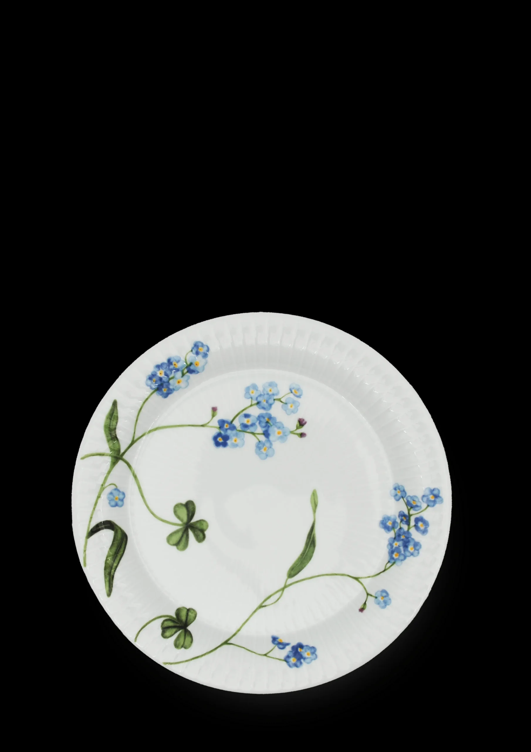 New Hammershøi Summer Tallerken Ø22 cm forglemmigej Frokosttallerkener|Stel
