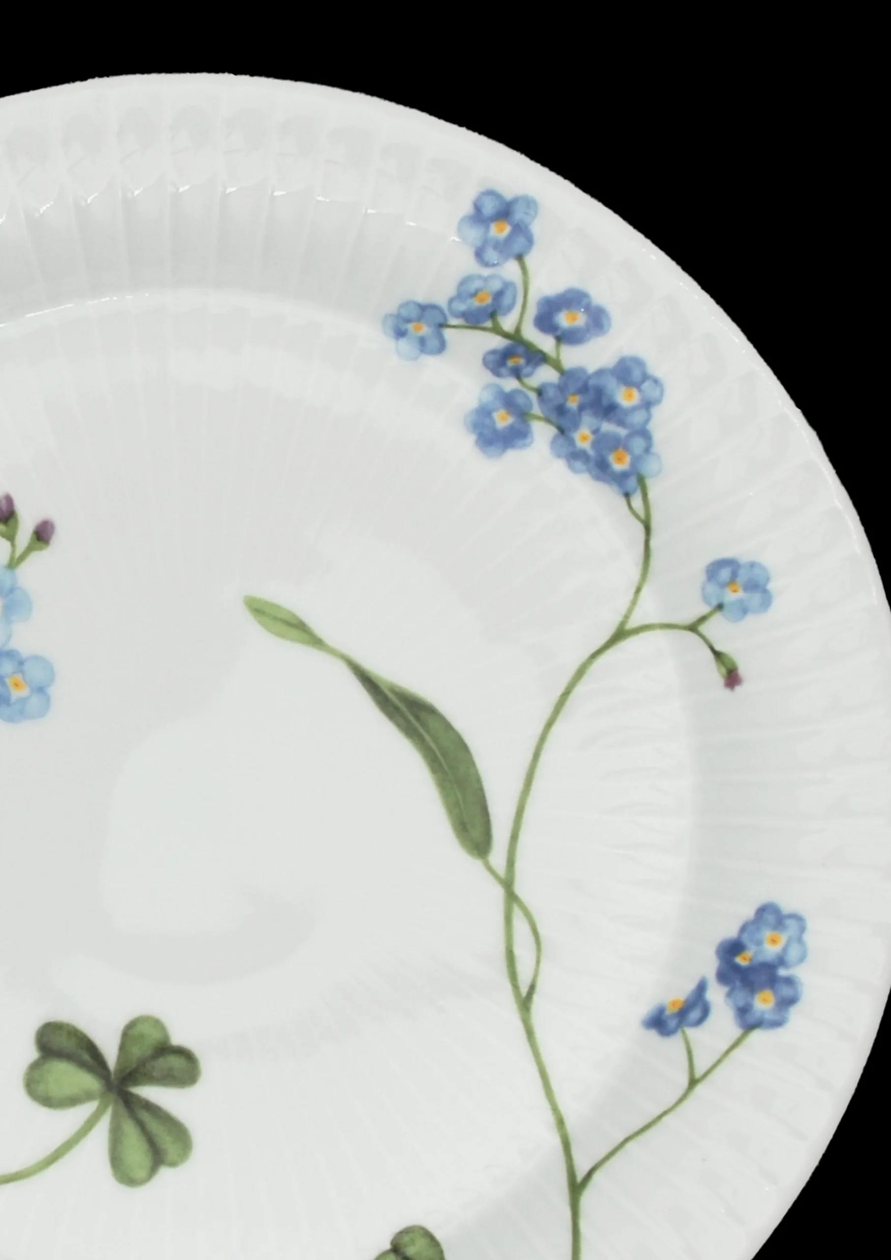 New Hammershøi Summer Tallerken Ø22 cm forglemmigej Frokosttallerkener|Stel