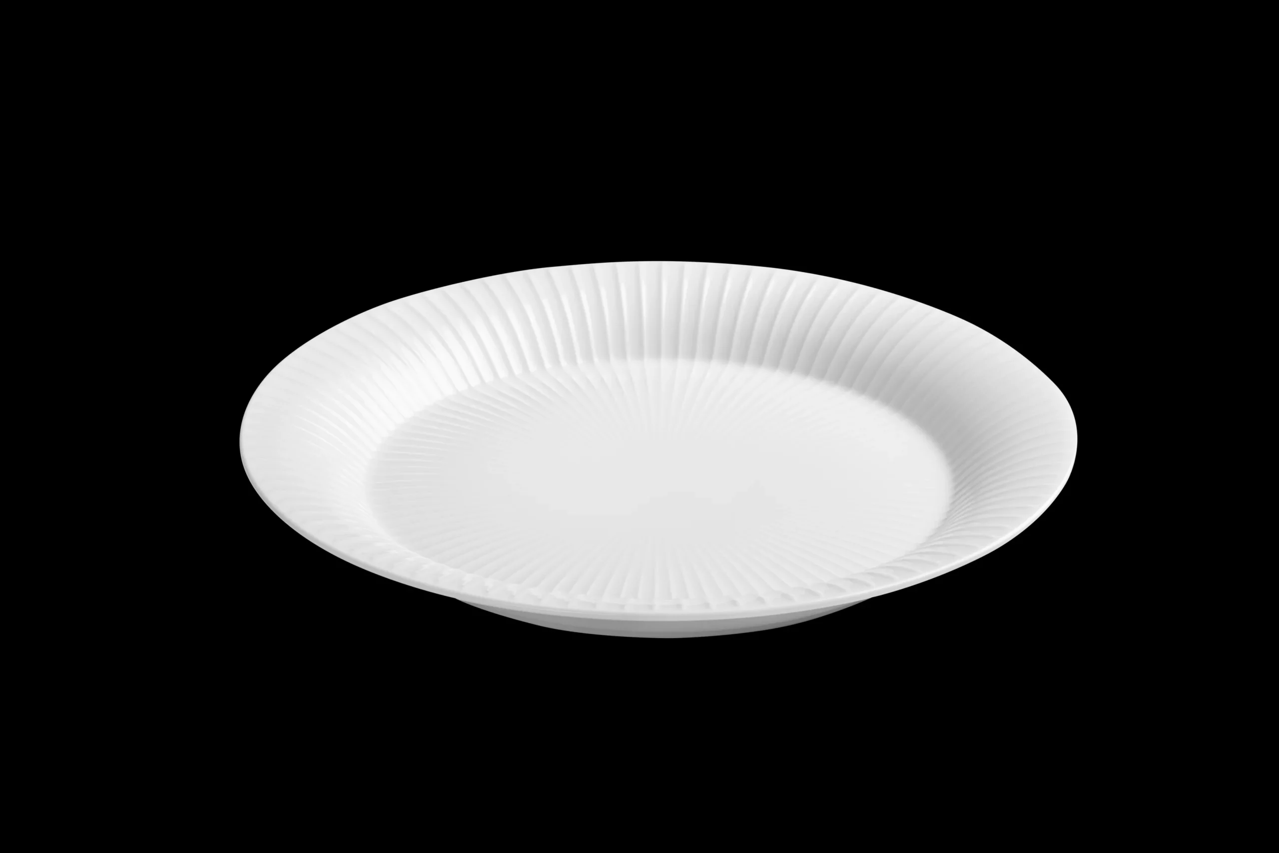 Hammershøi Tallerken Ø22 cm hvid (15106) | Køb her Frokosttallerkener|Stel