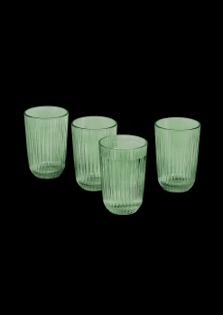 Clearance Hammershøi Vandglas 37 cl grøn 4 stk. | Køb her Vandglas