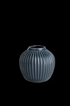 Online Hammershøi Vase H13 antracitgrå (15376) | Køb her Vaser & Urtepotteskjulere