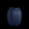New Hammershøi Vase H21 indigo (18185) | Køb her Vaser & Urtepotteskjulere