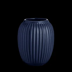 New Hammershøi Vase H21 indigo (18185) | Køb her Vaser & Urtepotteskjulere