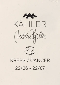 Clearance Krebs H16 i hvid fra serien Astro | Køb her Stjernetegnsfigurer|Træfigurer & Skulpturer