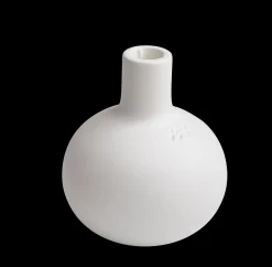 Hot Lysestage H13.5 cm i hvid fra serien Globo | Køb her Lysestager & Stearinlys|Kronelysestager